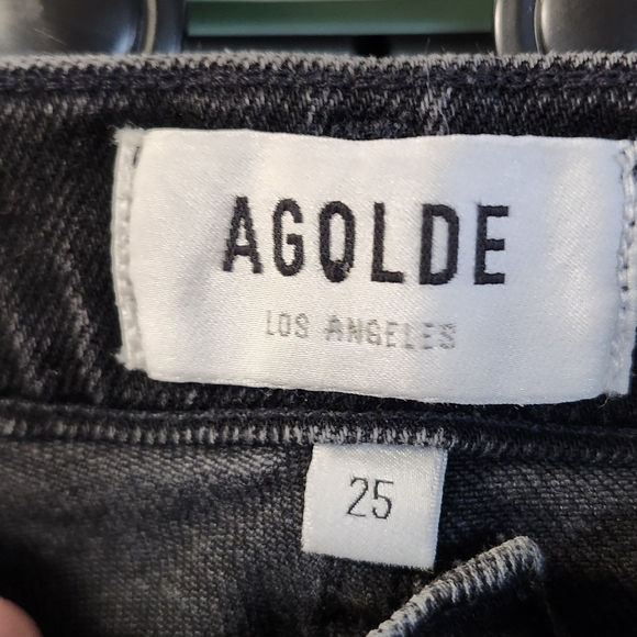 Agolde Toni Midrise Straight Size 25 Style# A133B-1274 - Picture 4 of 6